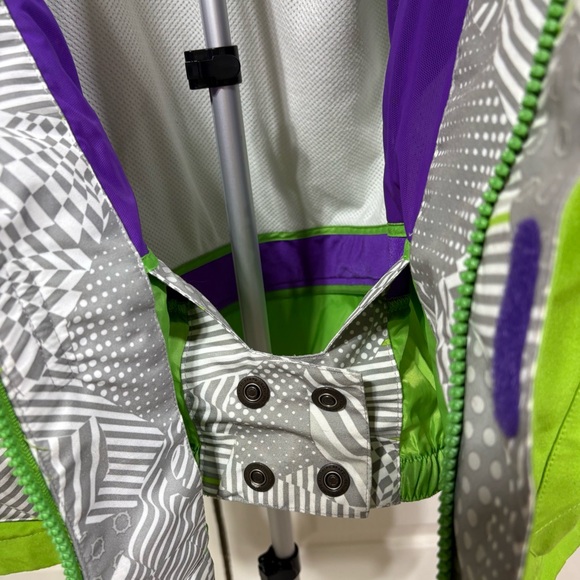 Empyre Clothing 10,000 MM Waterproof Ski Snowboard Coat Jacket Size L Neon Green - Picture 7 of 14